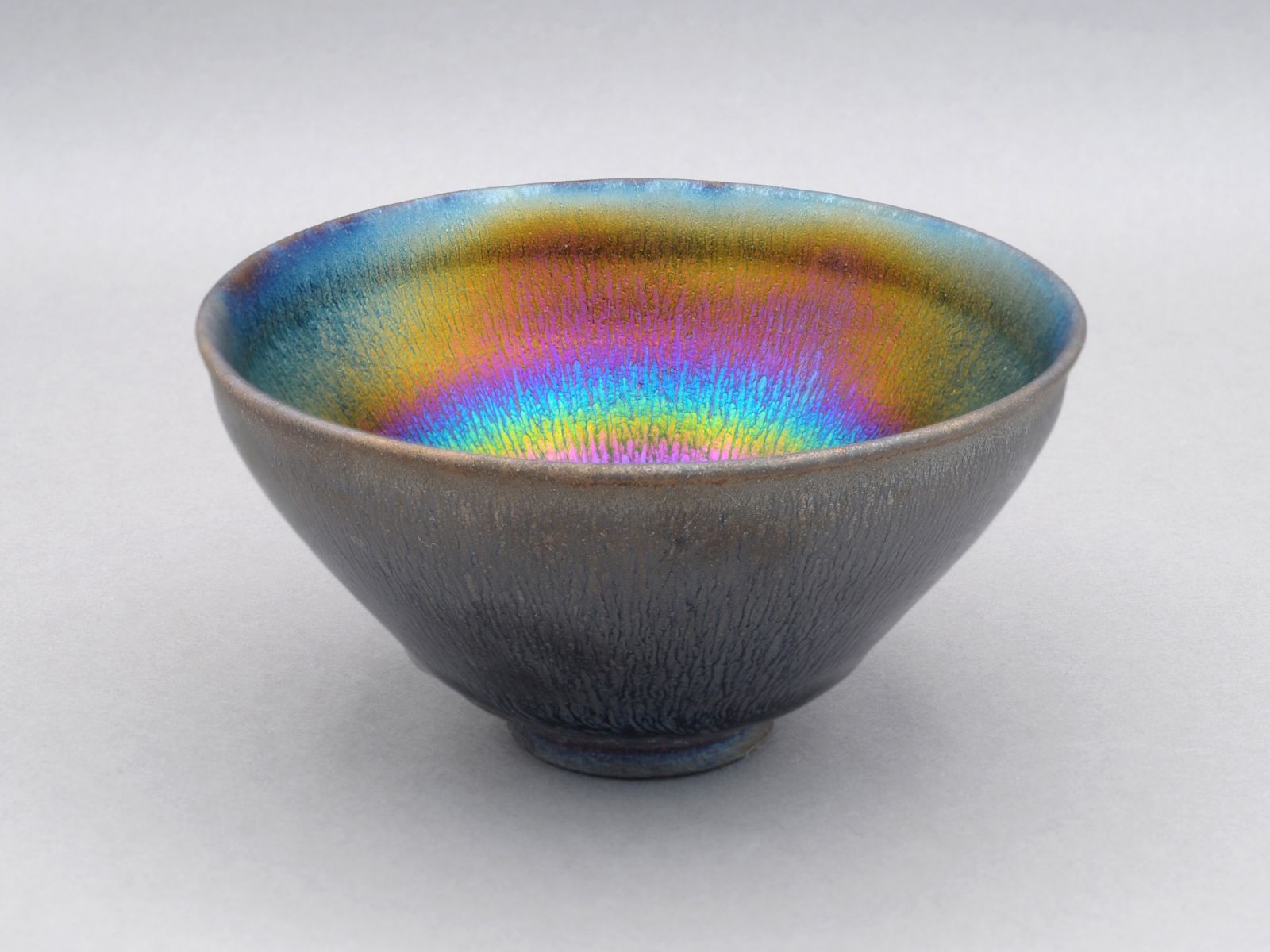 長江惣吉 九代 窯変 陶展」 企画展「長江惣吉 ガレリア織部 酒器 杯 盃 