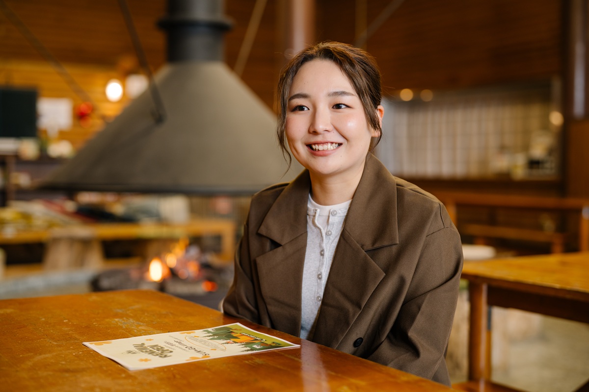 今回お話を聞いた、一般社団法人フォーレサンノクラ 今井 海音さん 